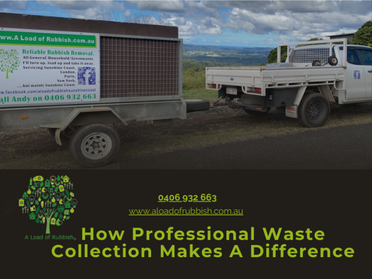 How Professional Waste Collection Makes A Difference
