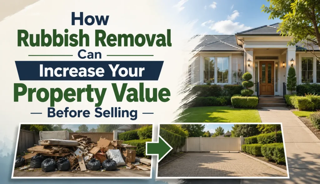 How Rubbish Removal Can Increase Your Property Value Before Selling
