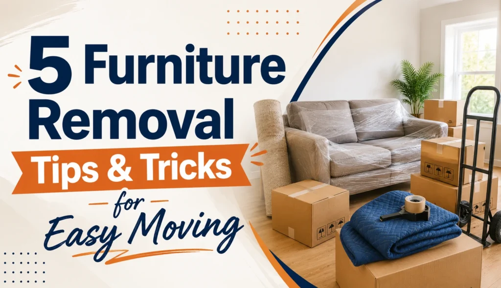 5 Furniture Removal Tips & Tricks for Easy Moving